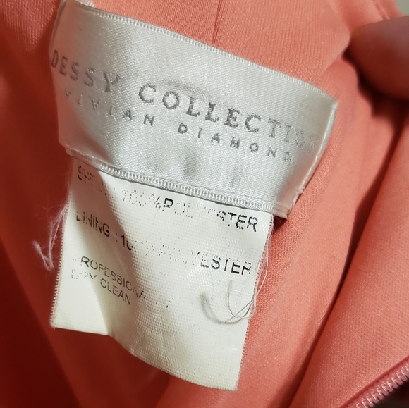 Dessy Collection by Vivian Diamond formal dress - Picture 4 of 5